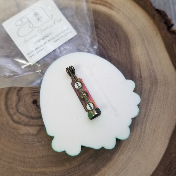 Irish Shamrock brooch - Picture 5 of 6